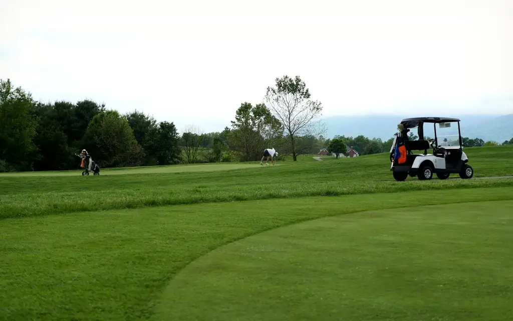 A golf course