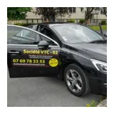 VTC 02 REIMS: Chauffeur vtc transfert gare aéroport Reims vers Paris Charles de Gaulle - Orly - Transport privé logo
